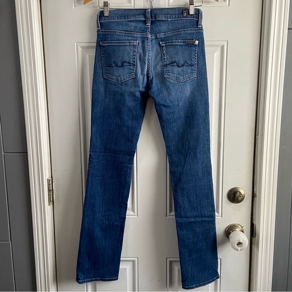 Seven For All Low Rise Lexie Skinny Jeans Size 25 - Picture 2 of 10